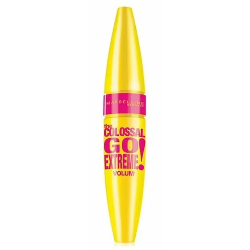 Maybelline New York The Colossal Go Extreme Black Volume Black Mascara, 9.5 ml