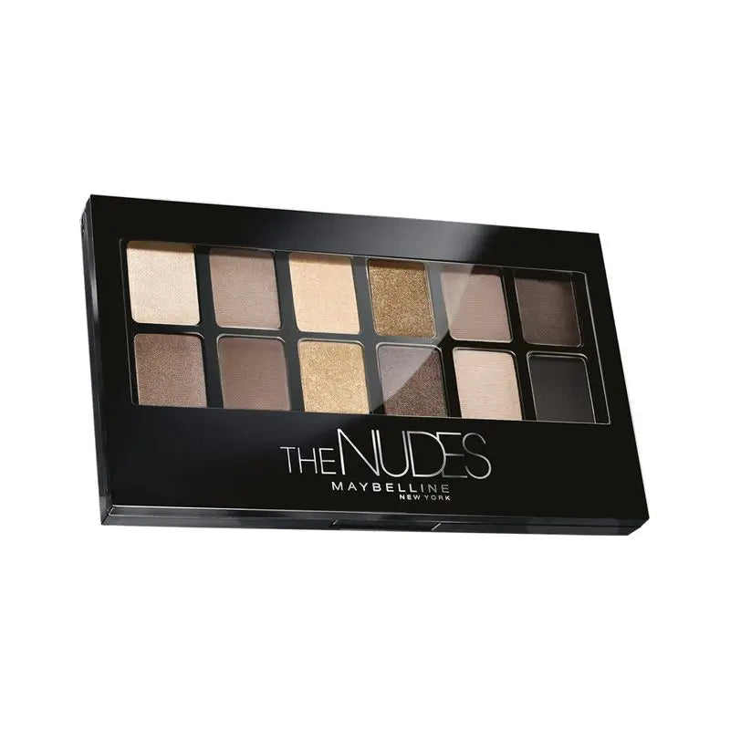 Maybelline New York The Nudes Eyeshadow Palette 12 nude and brown shades, 9,6 g