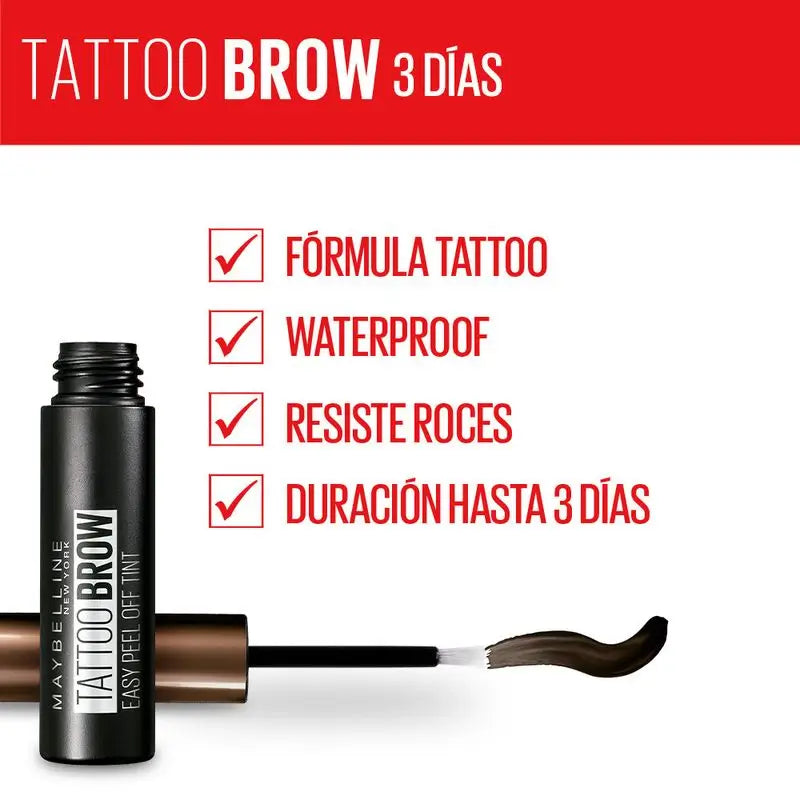 Maybelline New York Tattoo Brow Dye 3 Day 1 Light Brown Light Brown 4,6 G