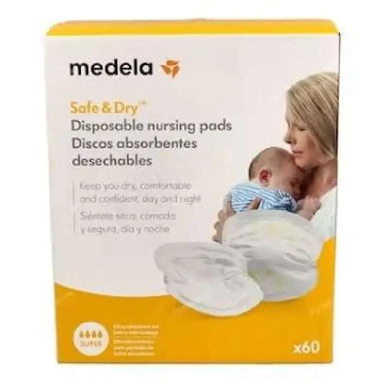 Medela Disco Lactancia Absorb Desech 60Un Ref 008.0323 