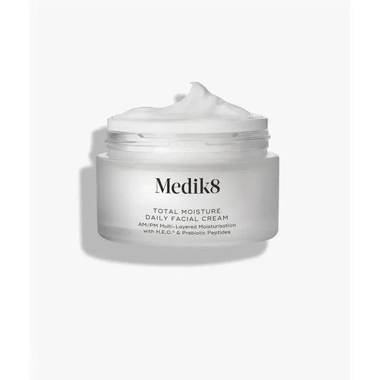 Medik8 Total Moisture Daily Facial Cream Day Moisturiser, 50 ml