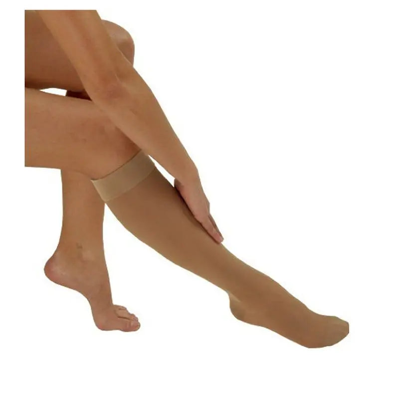 Medilast Normal Short Stocking with Toe Cap Beig Eg