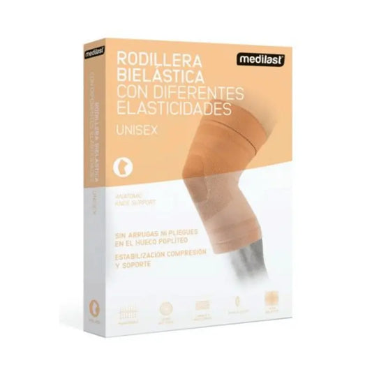 Medilast Rodillera Trauma Plus T/Mediana Anatómica Beige