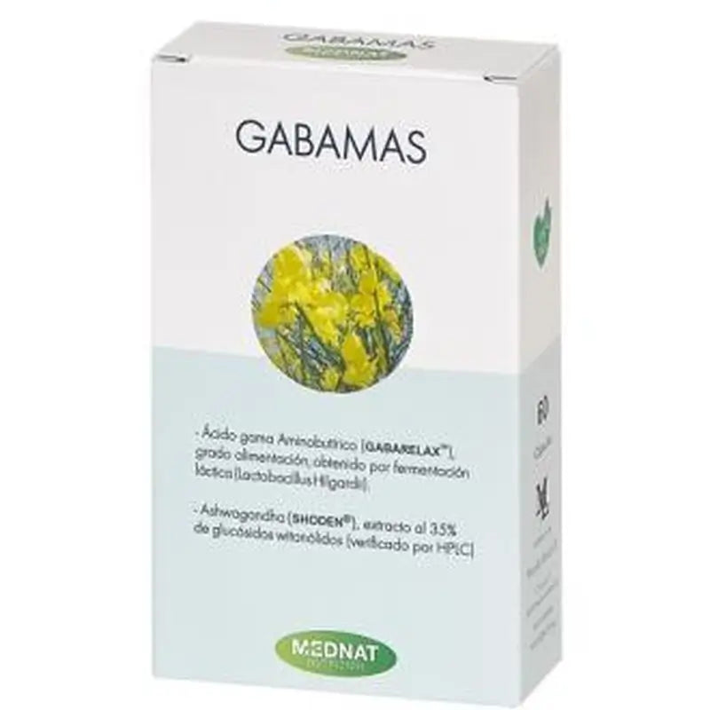 Mednat Gabamas 60Cap. 