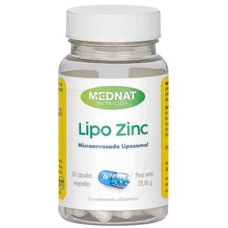 Mednat Lipo Zinc 60Cap. 