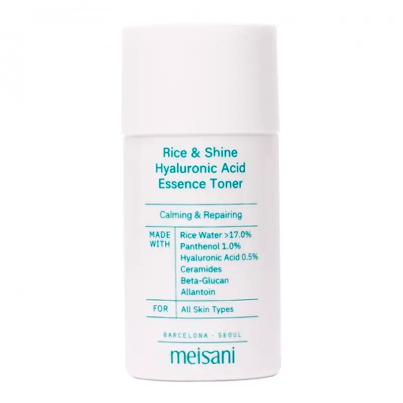 Meisani Rice And Shine Hyaluronic Acid Tonic Essence, 20 ml