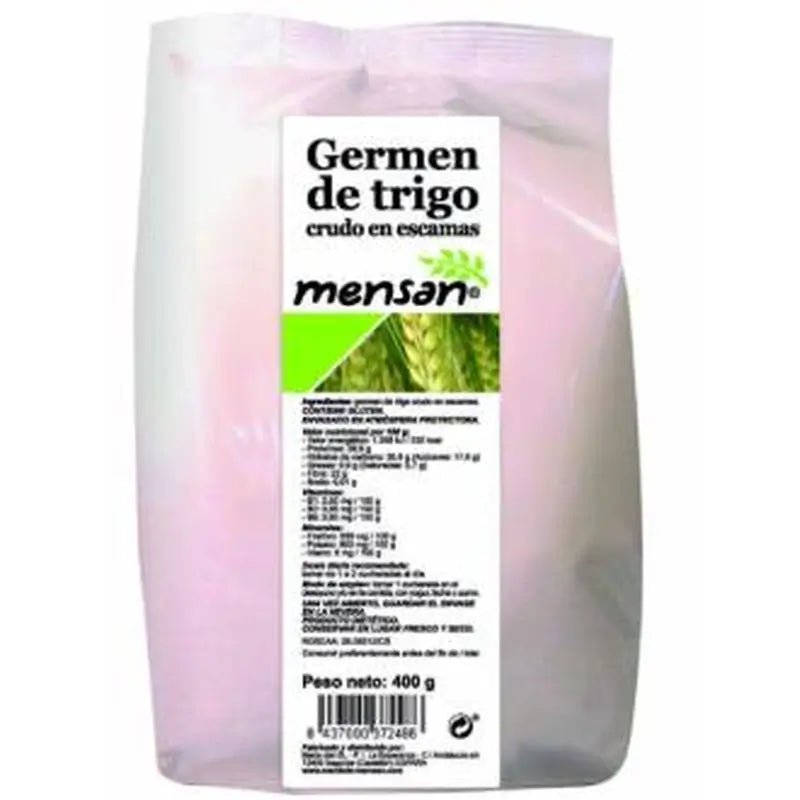 Mensan Germen De Trigo Escamas 400Gr. 