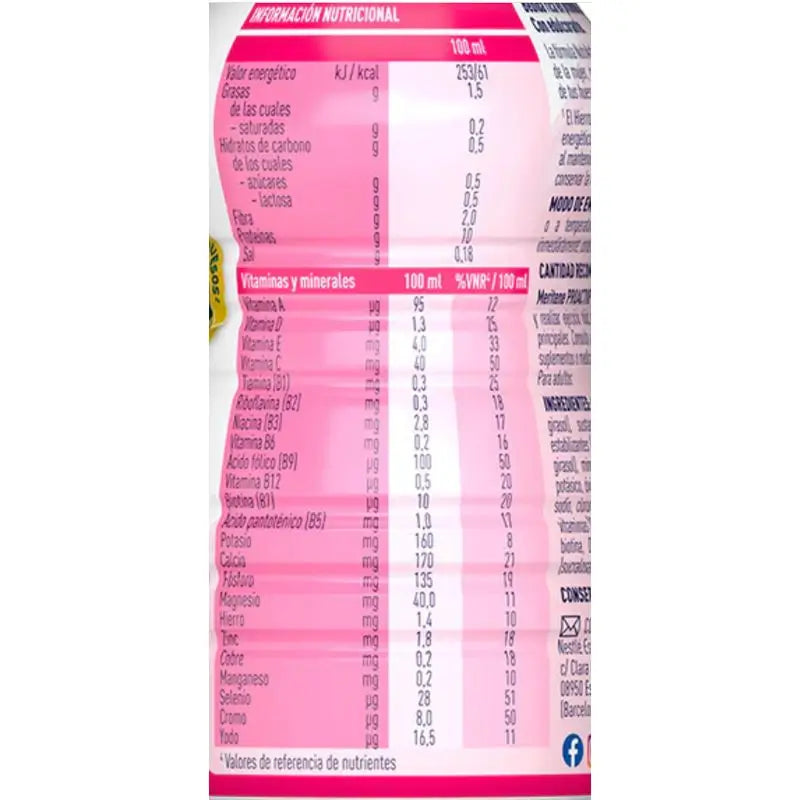 Meritene Strength & Vitality Drink Proactive, 6 X 125g