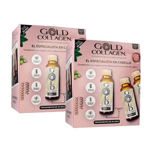 Minerva Duplo Gold Collagen Hairlift, 2 x 30 Units