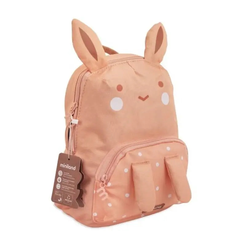 Miniland Mochila Infantil Reciclada Ecothermibag Kid Conejo 