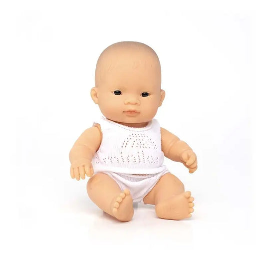 Miniland Muñeca Bebe Asiática 21 Cm  