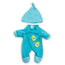 Miniland Ropa Pijama Invierno Azul Para Muñeco 21 Cm  