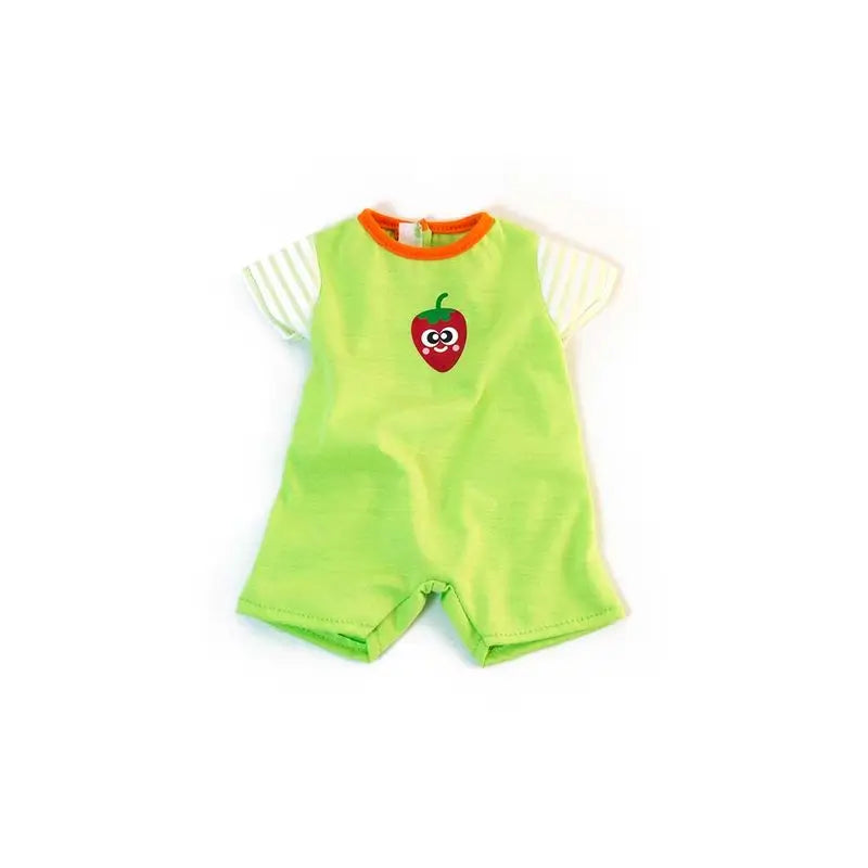 Miniland Ropa Pijama Verano Verde Para Muñeco 38 Cm  