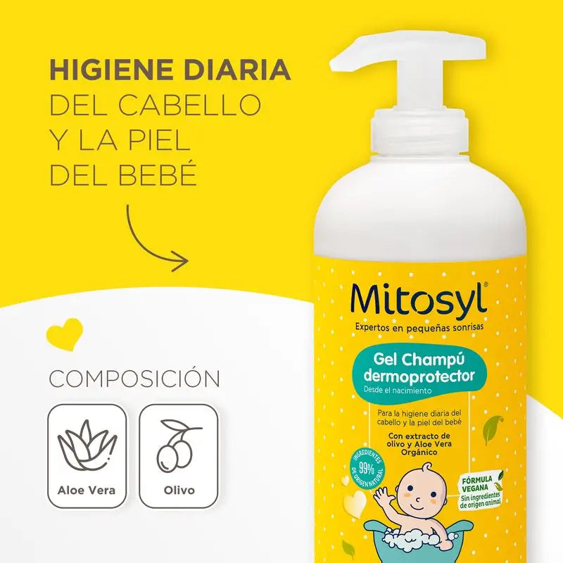 Mitosyl Baby Dermo-Protective Shampoo Gel , 490 ml