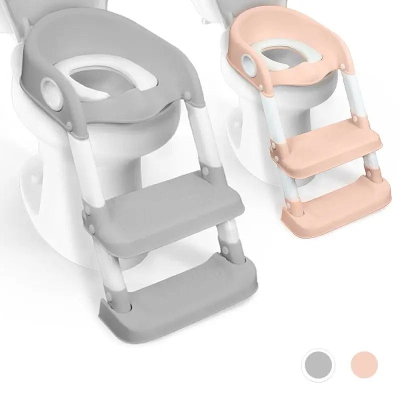 Mobiclinic Children's Folding Toilet Seat Lala Grey & White