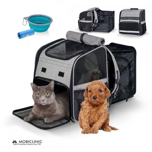 Mobiclinic Extendable Foldable Pet Transport Bag 37X29X37.5 Cm