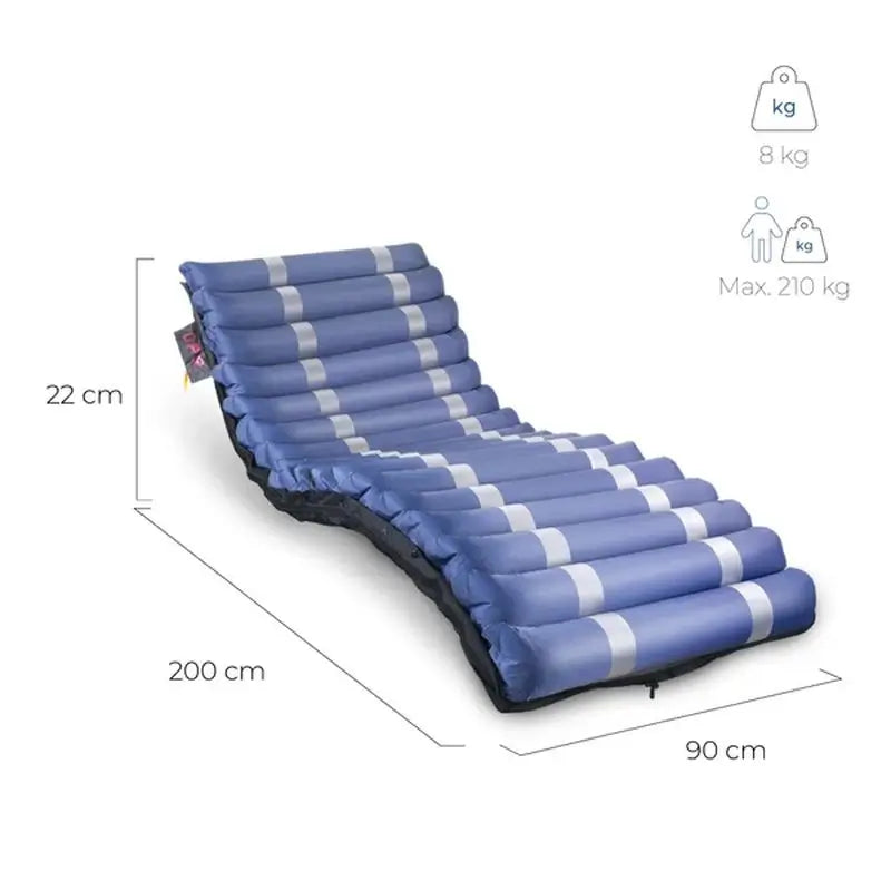 Mobiclinic Mobi4 Air Anti-decubitus Mattress With Compressor, 20 Cells. 200 x 90 x 22 cm