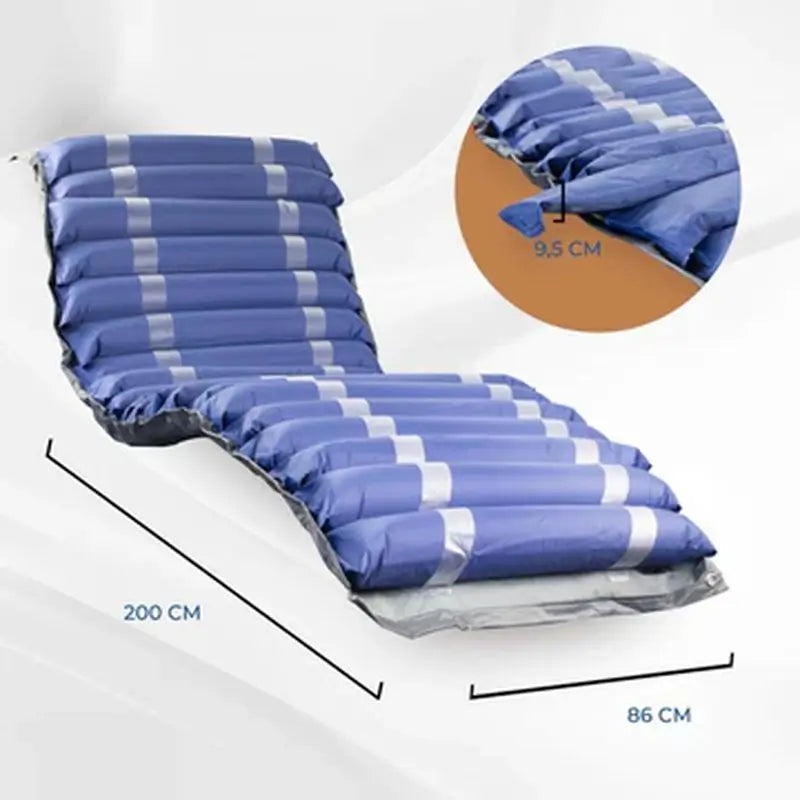 Mobiclinic Mobi2 Antiescaras Air Mattress With Compressor, 20 Cells. 200x86x9.5cm