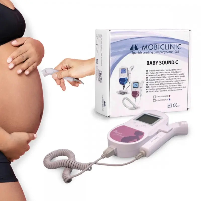 Mobiclinic Fetal Doppler - 2Mhz - Portable - Baby Sound C