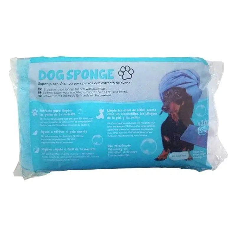 Mobiclinic Sponges With Shampoo For Dog Washing 10 Units