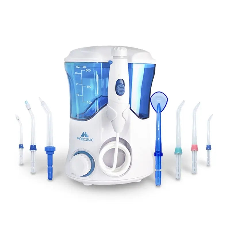 Mobiclinic Irrigador Dental Familiar, 7 Cabezales