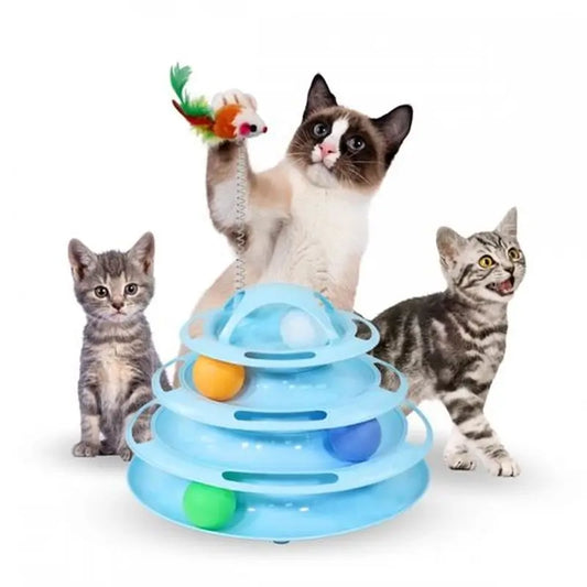 Mobiclinic Interactive Compact Cat Play Set