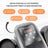 Mobiclinic Mini elliptical trainer with non-slip pedals