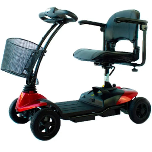 Mobiclinic Mobility Scooter Reduced Mobility - Auton. 10 Km - 4 Wheels - Compact & Detachable - 12Ah - 250W - Virgo - Mobiclinic