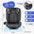 Mobiclinic Infant Car Seat Lionfix Max 100-150 Cm Black