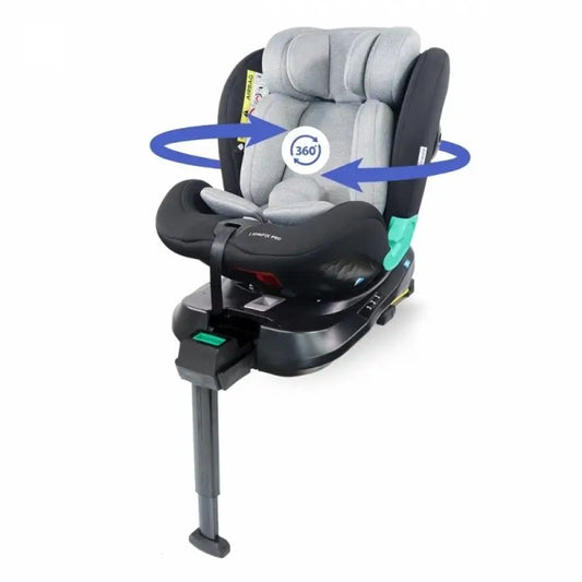 Mobiclinic Lionfix Pro Infant Car Seat 40-150 Cm Grey & Black