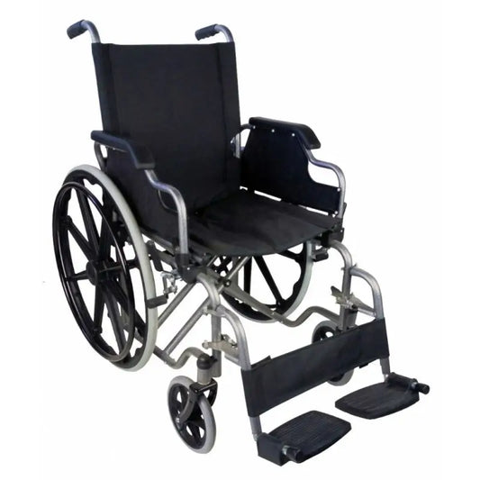 Mobiclinic Folding Wheelchair With Folding Armrests Swivel Armrests Large Wheels Giralda