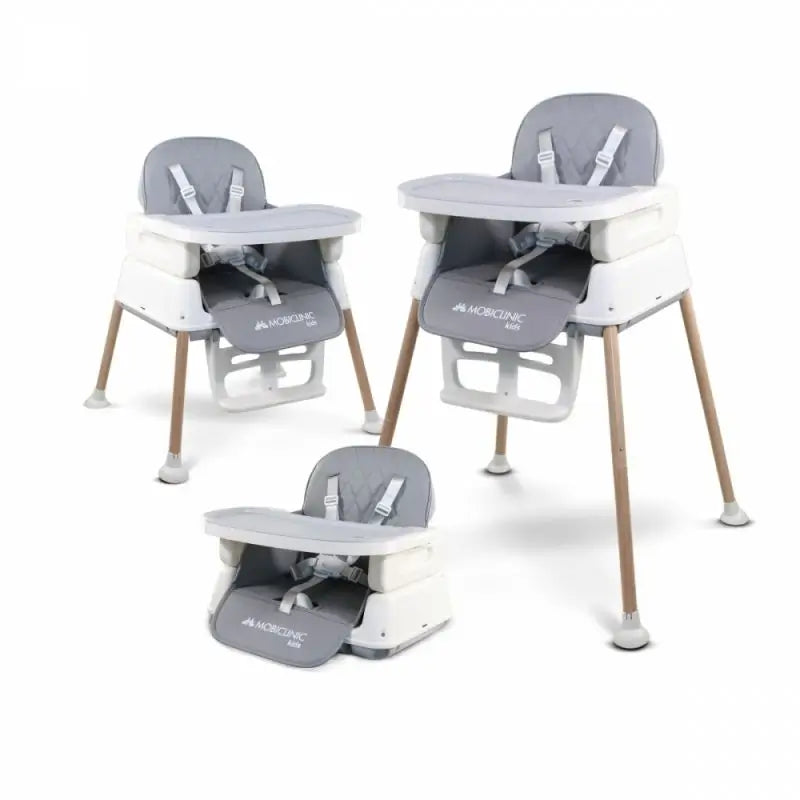 Mobiclinic Highchair Kiara Evolutionary 3 In 1 Grey