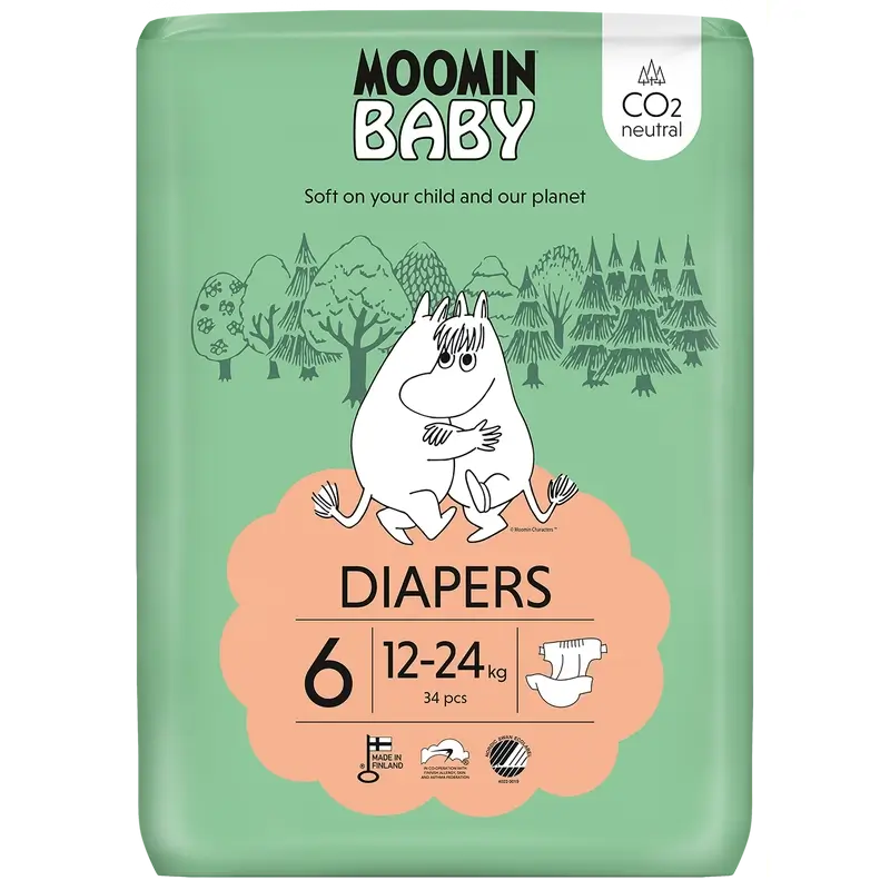 Moomin Baby 6 , 34 units