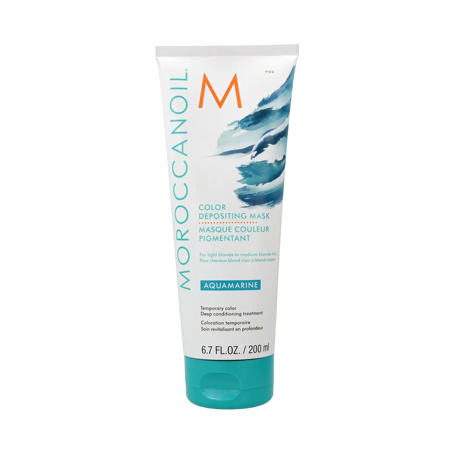 Moroccanoil Mascarilla Depositora De Color Aguamarina, 200 ml