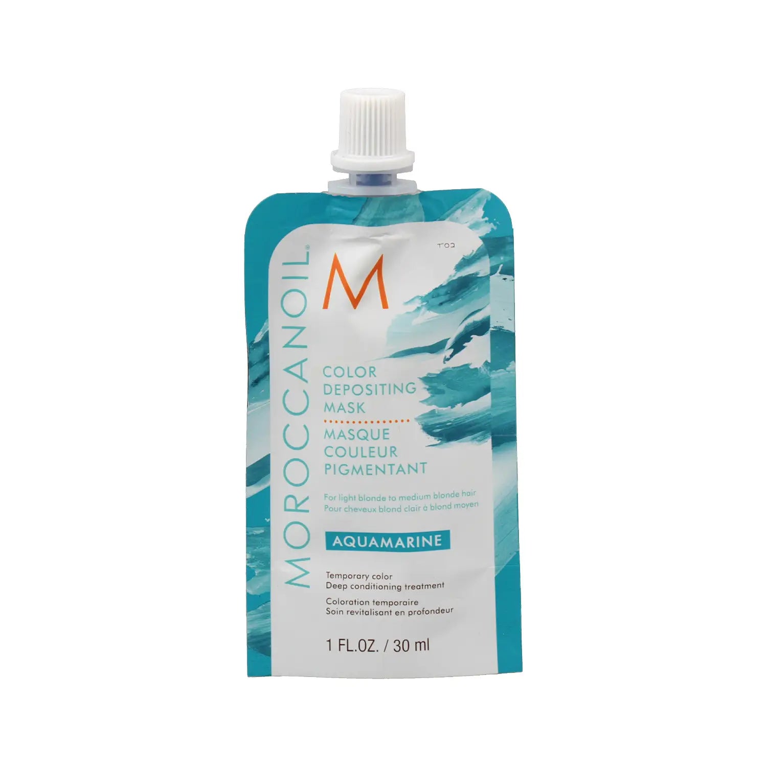 Moroccanoil Mascarilla Depositora De Color Aguamarina, 30 ml