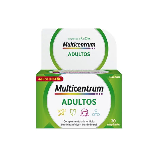 Multicentrum Multivitamin Food Supplement for Adults, 30 tablets