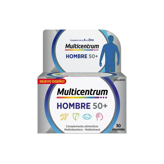 Multicentrum Men's 50+ Multivitamin, 30 Tablets