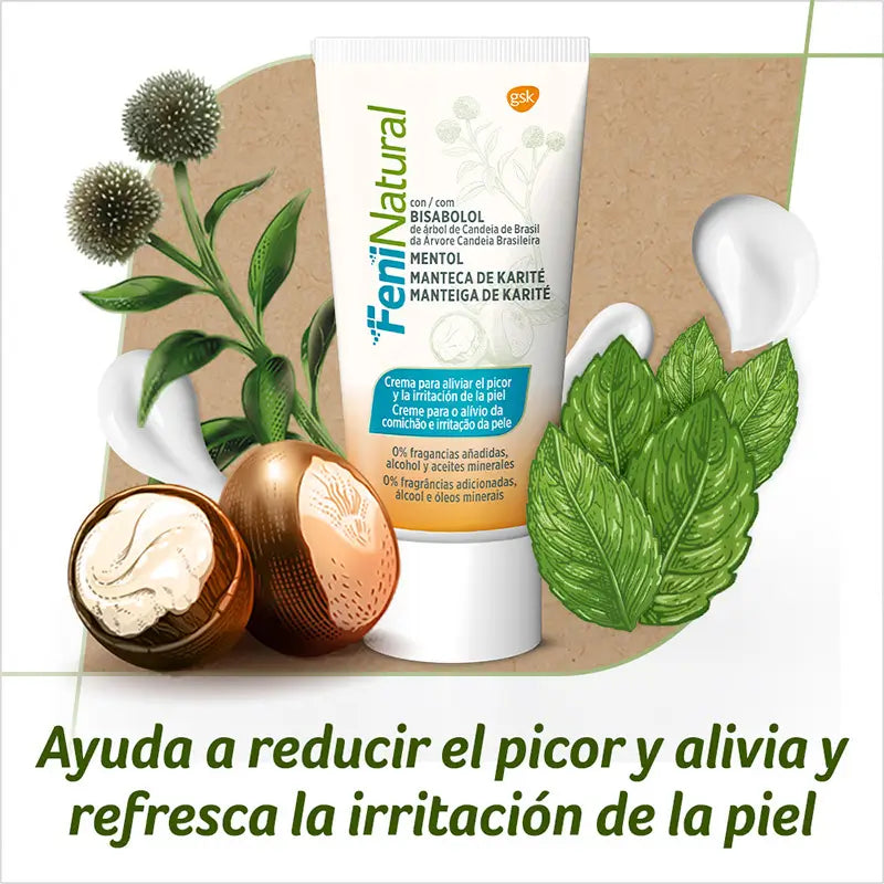 Feninatural Crema Para Aliviar Picor E Irritación, 30 ml