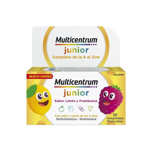 Multicentrum Junior Multivitamin + 4 years, 30 Tablets