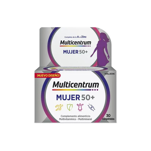 Multicentrum Women 50+ Multivitamin Food Supplement, 30 tablets