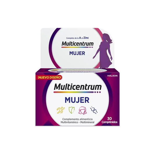 Multicentrum Women's Multivitamin Food Supplement, 30 tablets