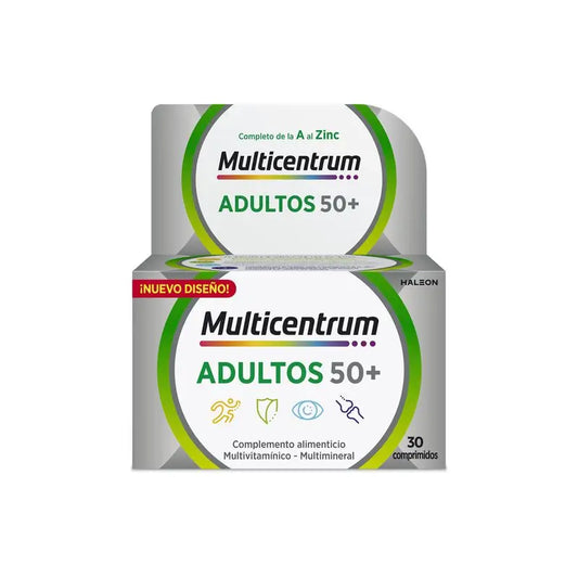 Multicentrum Select 50+ Multivitamin food supplement for adults 50+, 30 tablets