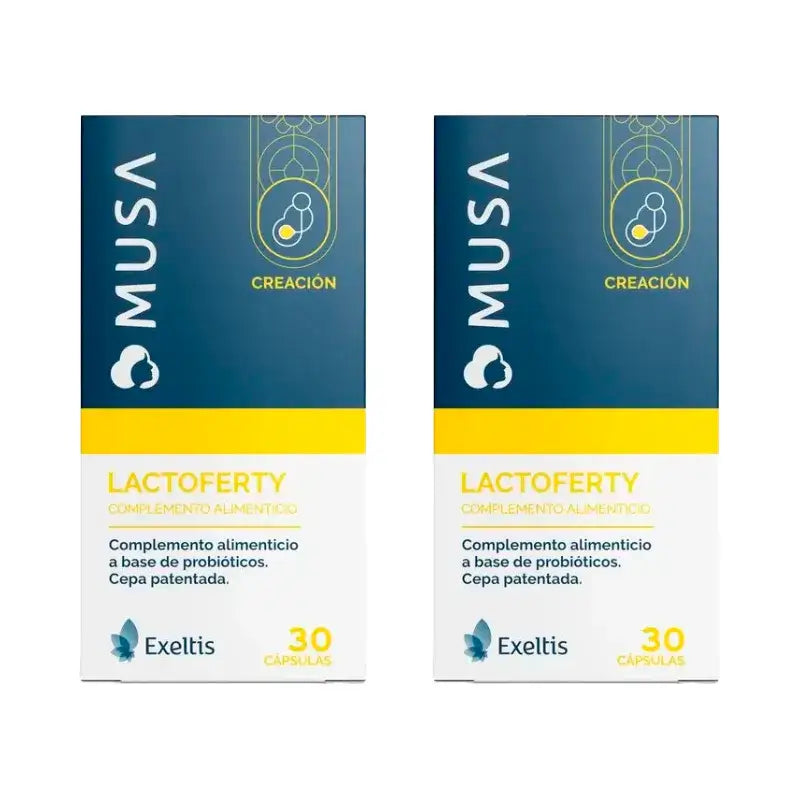 Musa Duplo Lactoferty Probiotic Fertility , 2 x 30 capsules