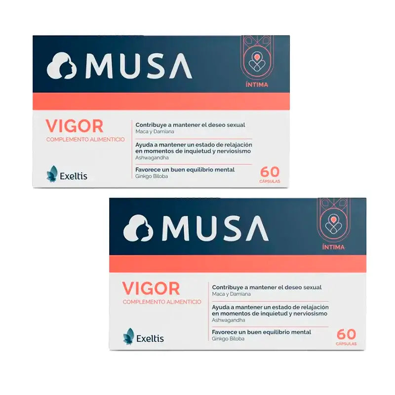 Musa Duplo Vigor Libido , 2 x 30 capsules