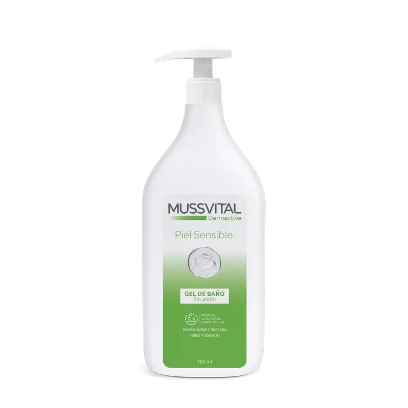 Mussvital Dermactive Sensitive Skin Gel, 750 ml