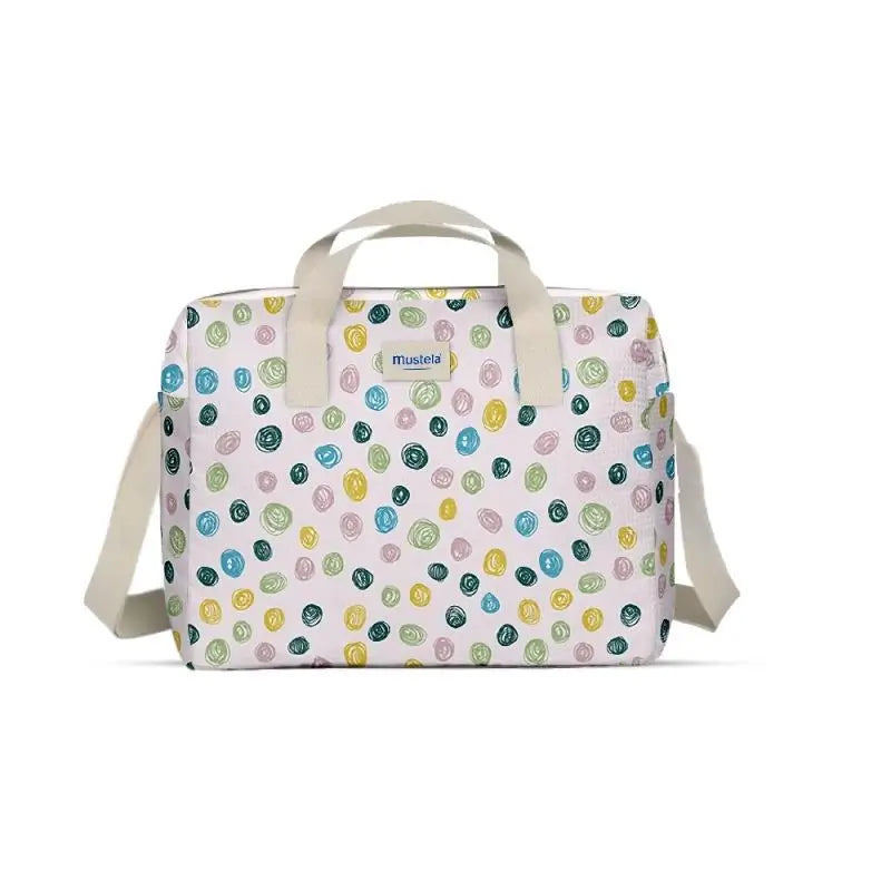 Mustela Little Moments Polka Dot Stroller Bag