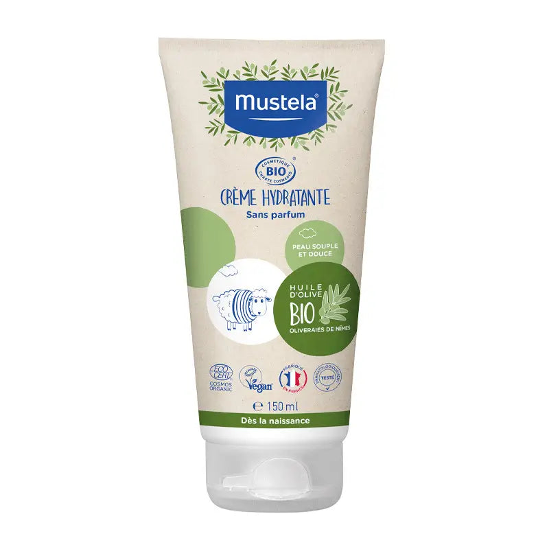 Mustela Crema Hidratante BIO, Tubo 150 ml