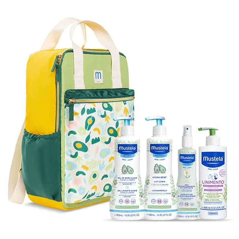 Mustela Backpack Family Adventure Pastel