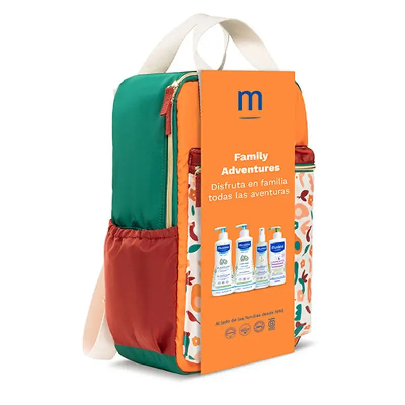 Mustela Backpack Family Adventure Terracotta