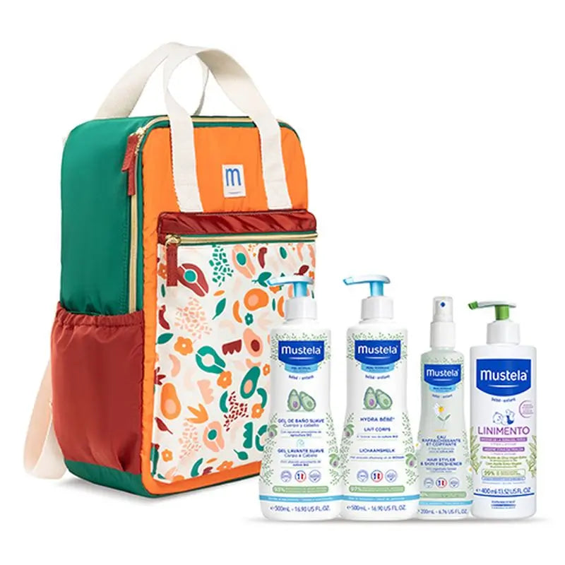 Mustela Backpack Family Adventure Terracotta